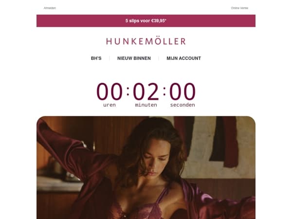 Laatste dag 🔥 Jouw gratis bh wacht op je