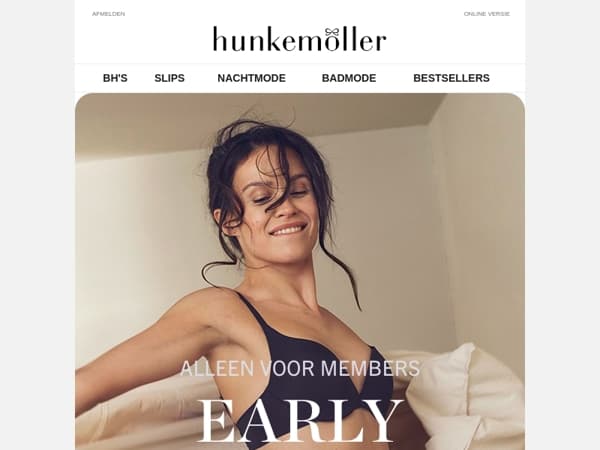 Eindigt vanavond: early access voor Members!*