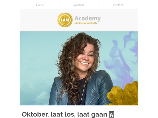 Nieuwsbrief Oktober 💜 Laat los wat niet van jou is