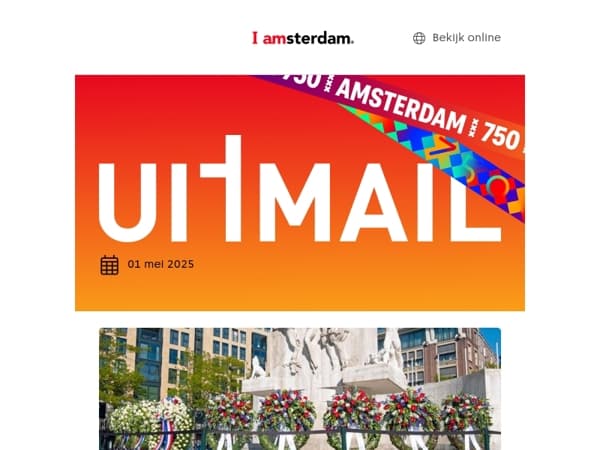 Dit kun je doen op 4 & 5 mei 🎗️🥳 | De leukste activiteiten van deze maand 🆕🌆 | Er op /uit