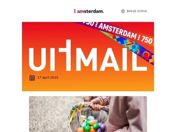 Ga eropuit tijdens de meivakantie 🥳🎉 | Vier Pasen als nooit tevoren 🐰🐣 | Er op /uit