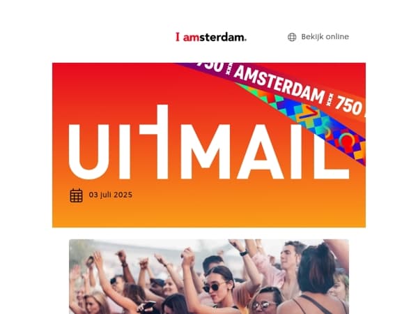 De beste festivals deze zomer 🎉😎 | De leukste activiteiten in juli ⛱️ 🏳️‍🌈 | Er op /uit