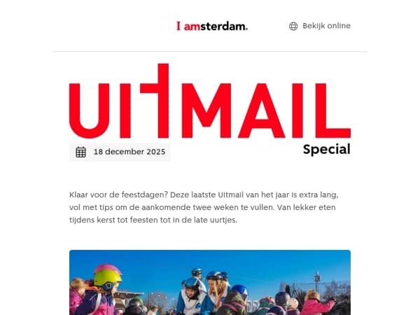 UITMAIL SPECIAL: Extra veel activiteiten tijdens de feestdagen 🎄🪩 | Move Lab: de nieuwste hit 👧🔬 | Er op /uit