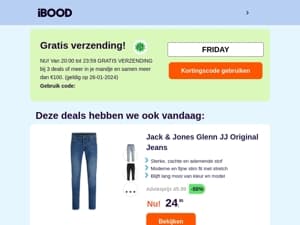 💙 NU GRATIS VERZENDING!