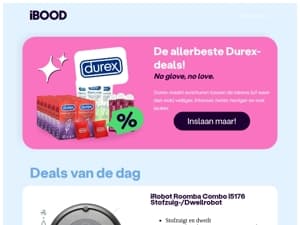 199,95 : iRobot Roomba Combo i5176 Stofzuig-/Dweilrobot