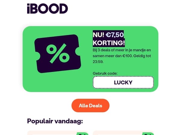 Iedereen aast op deze deals 🤑