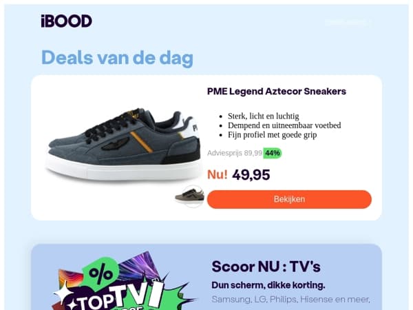 Nu: PME Legend Aztecor Sneakers voor slechts 49,95 !