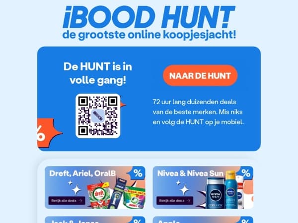 De HUNT is los! 🚨
