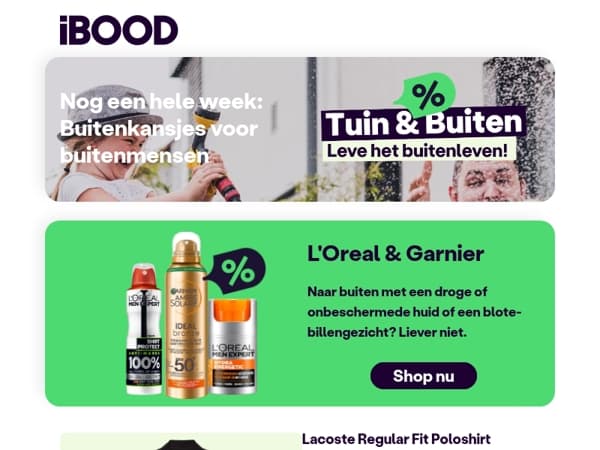 Nu: Lacoste Regular Fit Poloshirt voor slechts 49,95 !