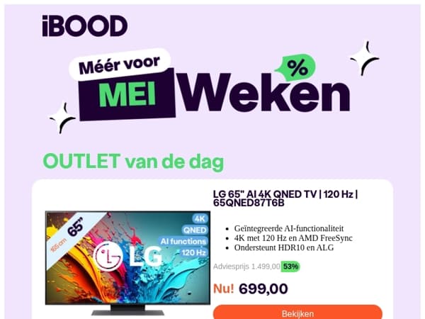 Het zijn Meer voor Meiweken!