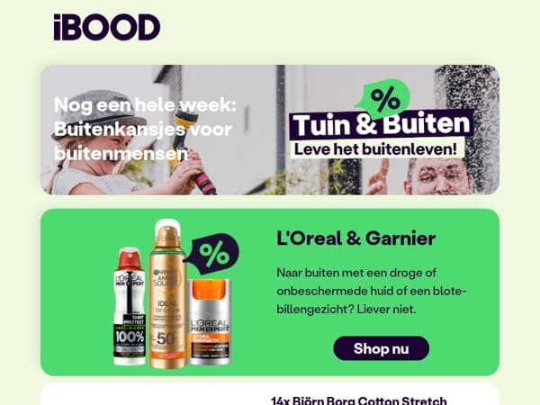 Nu: 14x Björn Borg Cotton Stretch Boxershort voor slechts 79,95