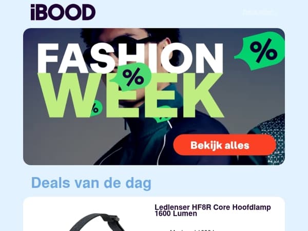 Nu: Ledlenser HF8R Core Hoofdlamp 1600 Lumen voor 39,95