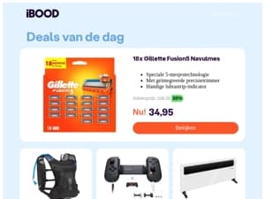 34,95 : 18x Gillette Fusion5 Navulmes