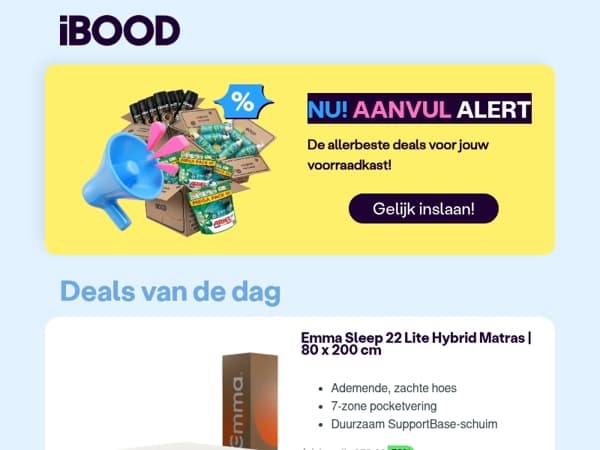 Nu: Emma Sleep 22 Lite Hybrid Matras | 80 x 200 cm voor slechts 159,00