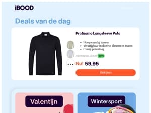 59,95 : Profuomo Longsleeve Polo