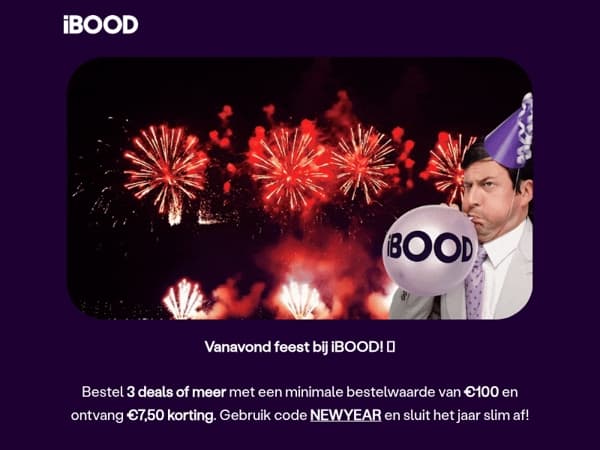 Hier is je korting van €7,50! 💸