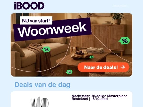 Nu: Nachtmann 30-delige Masterpiece Bestekset | 18/10-staal voor slechts 29,95 !