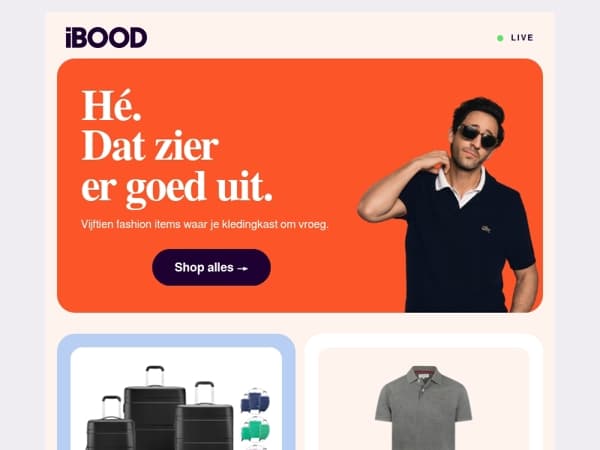 Bekijk deze Fashion deals tegen zeer lage prijzen 🔥