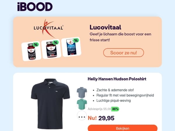 Nu: Helly Hansen Hudson Poloshirt voor slechts 29,95