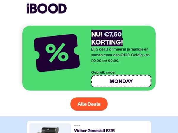 🔥 €7,50 KORTING?!