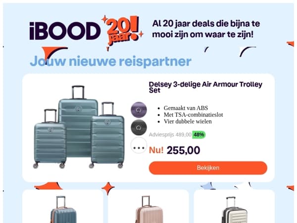 Pak je koffers, de herfstvakantie roept 🍂✈️