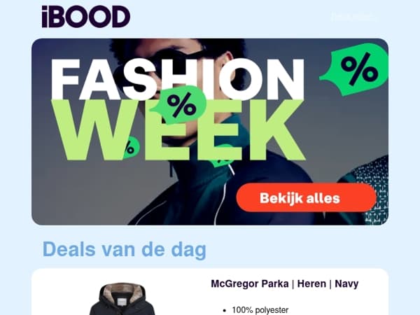 Nu: McGregor Parka | Heren | Navy voor slechts 189,95 !