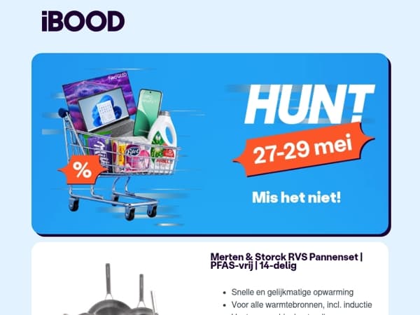 Nu: Merten & Storck RVS Pannenset | PFAS-vrij | 14-delig voor slechts 249,00 !