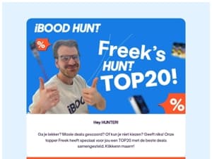 Freek’s favorieten: Deze wil je niet missen!👀