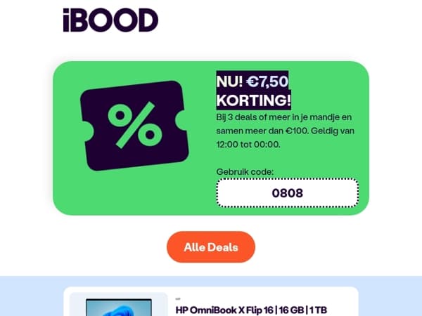 🙀 €7,50 KORTING!