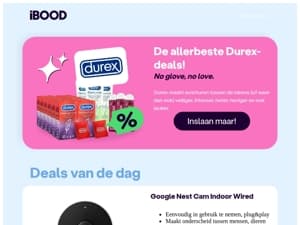 49,95 : Google Nest Cam Indoor Wired