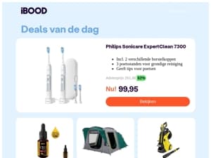 99,95 : Philips Sonicare ExpertClean 7300