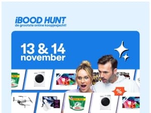 iBOODer, ben je er bij? 🚨