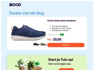 NU 39,95 ! Clarks Step Urban Sneakers