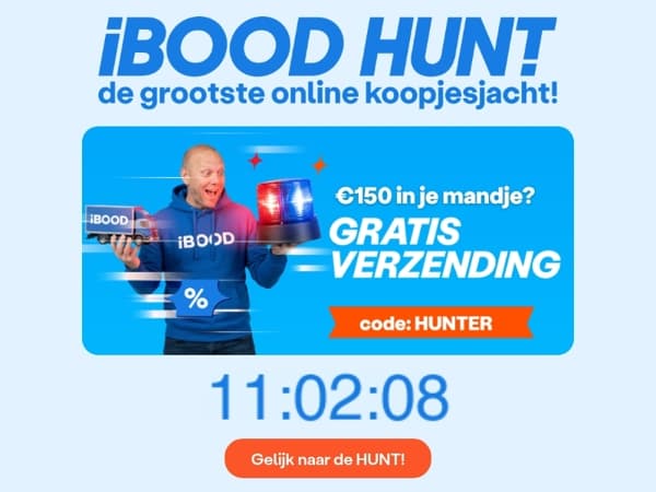GRATIS VERZENDING ALERT! 🚨