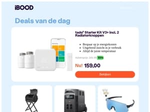 159,00 : tado° Starter Kit V3+ incl. 2 Radiatorknoppen