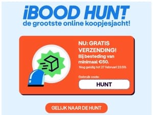 🚨 NU GRATIS VERZENDING vanaf €50