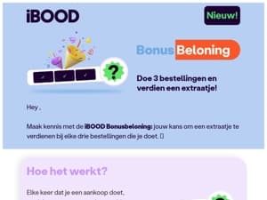 Nieuw: Bonusbeloning!🎉