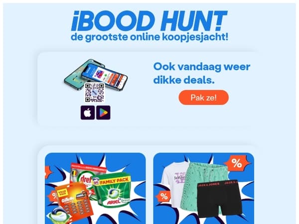 🚨HUNT dag 2: ook vandaag weer dikke deals
