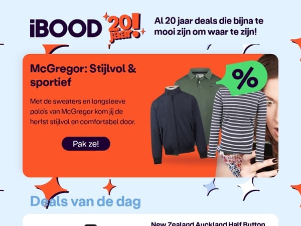 Nu: New Zealand Auckland Half Button Pullover | Heren voor 59,95