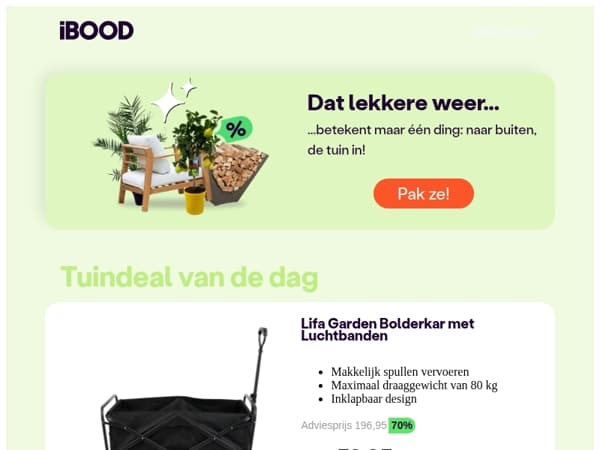 Maak van je tuin een paradijs 🌿