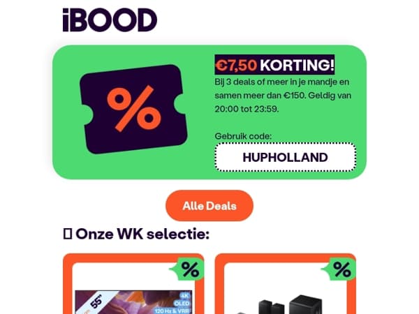 🧡 7,50 euro korting! Code "HUPHOLLAND" 🧡
