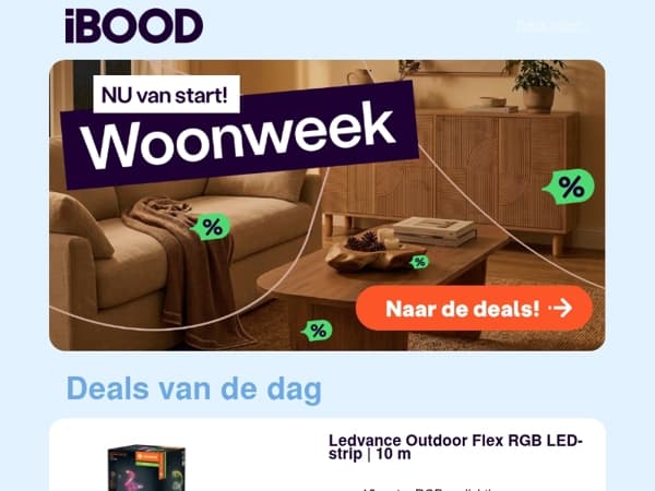 Nu: Ledvance Outdoor Flex RGB LED-strip | 10 m voor 24,95