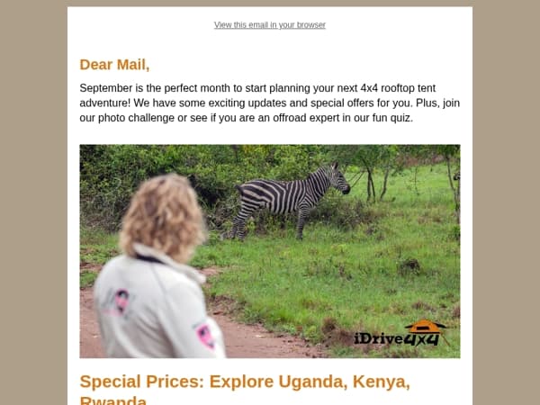 September Adventures Await: Uganda, Oman & Our Photo Challenge!