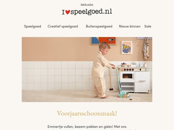 Tijd voor de voorjaarsschoonmaak!