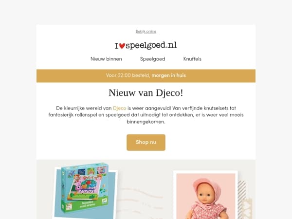 Hi there, ontdek de nieuwste DJECO collectie!