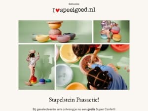 Stapelstein Paasdeal: KORTING voor jou!