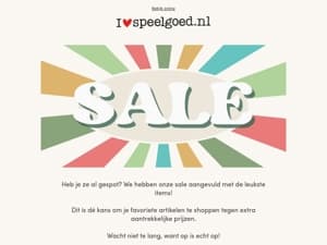 We hebben nieuwe SALE!