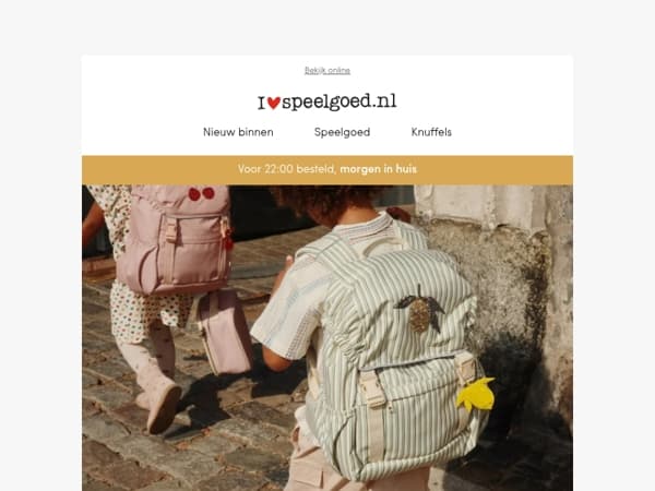 Hi there, we hebben nieuw speelgoed binnen!