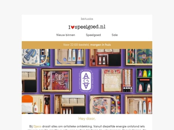 Hi there, creativiteit kent geen leeftijd!