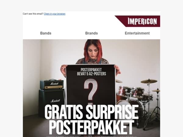 🎁 Jouw gratis Surprise Poster Pack!